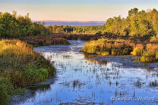 Marshalls Creek At Sunrise_14817.jpg - Photographed near Toledo, Ontario, Canada.